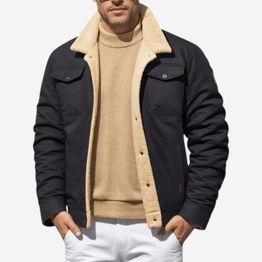 Unisex Bomber Jacket with Lining Regular Fit - BritishMode