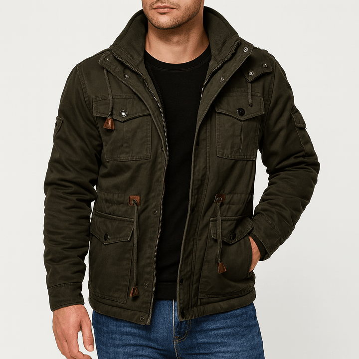 Unisex Bomber Jacket with Lining Regular Fit