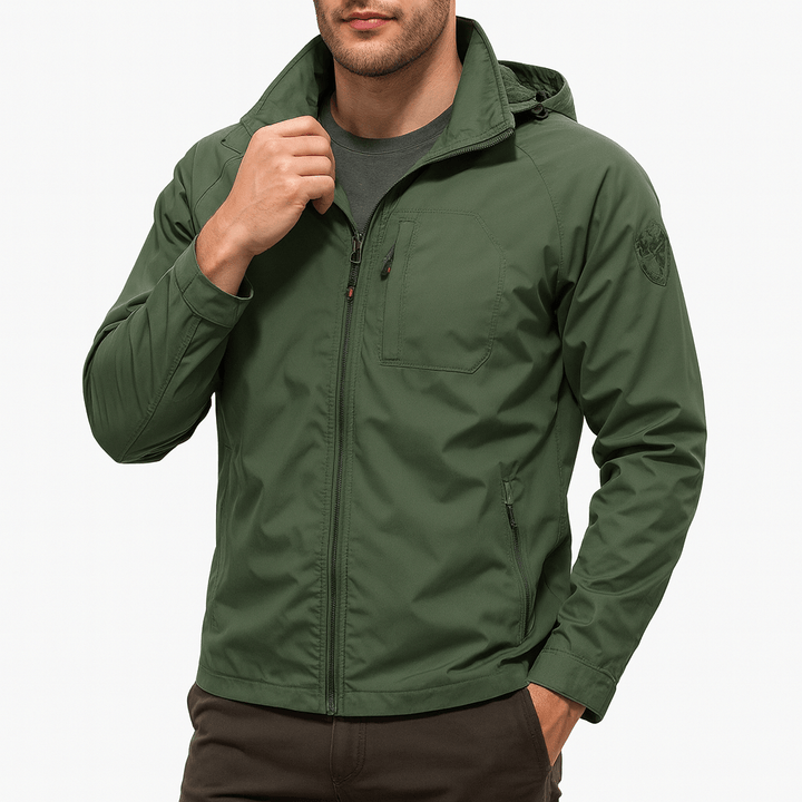 Unisex Hooded Jacket Nylon Lightweight