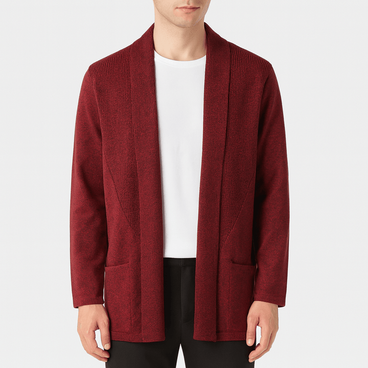 Womens Knit Cardigan with Pockets Relaxed Fit