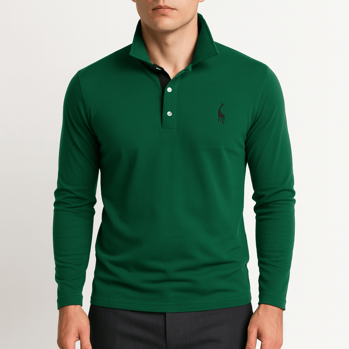 Unisex Polo Knit Jumper Classic Fit