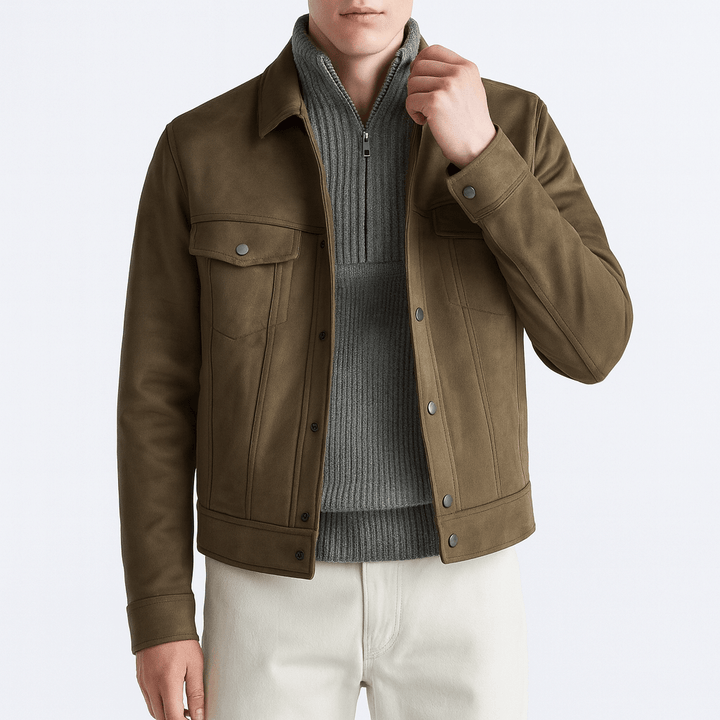 Unisex Vegan Jacket Lightweight Casual Fit - BritishMode