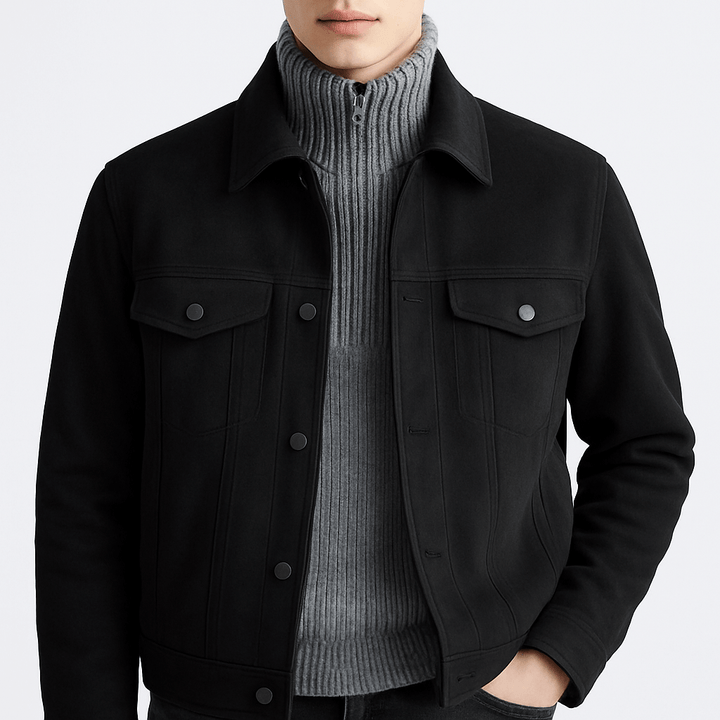Unisex Vegan Jacket Lightweight Casual Fit