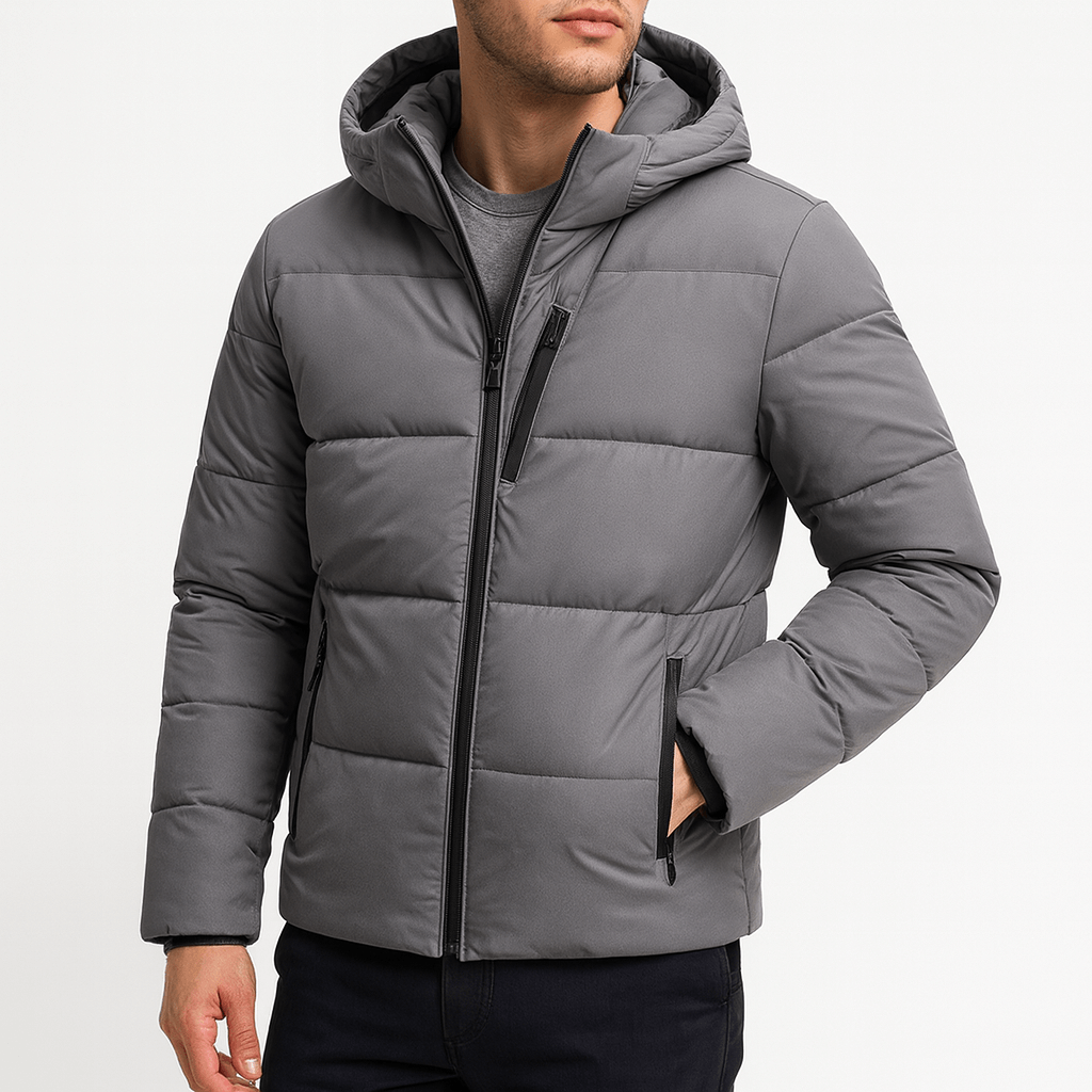 Unisex Puffer Jacket Insulated Warm Fit - BritishMode