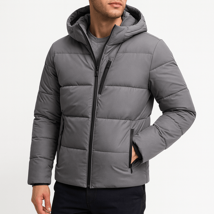Unisex Puffer Jacket Insulated Warm Fit - BritishMode