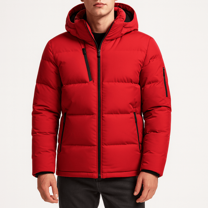 Unisex Puffer Jacket Insulated Warm Fit