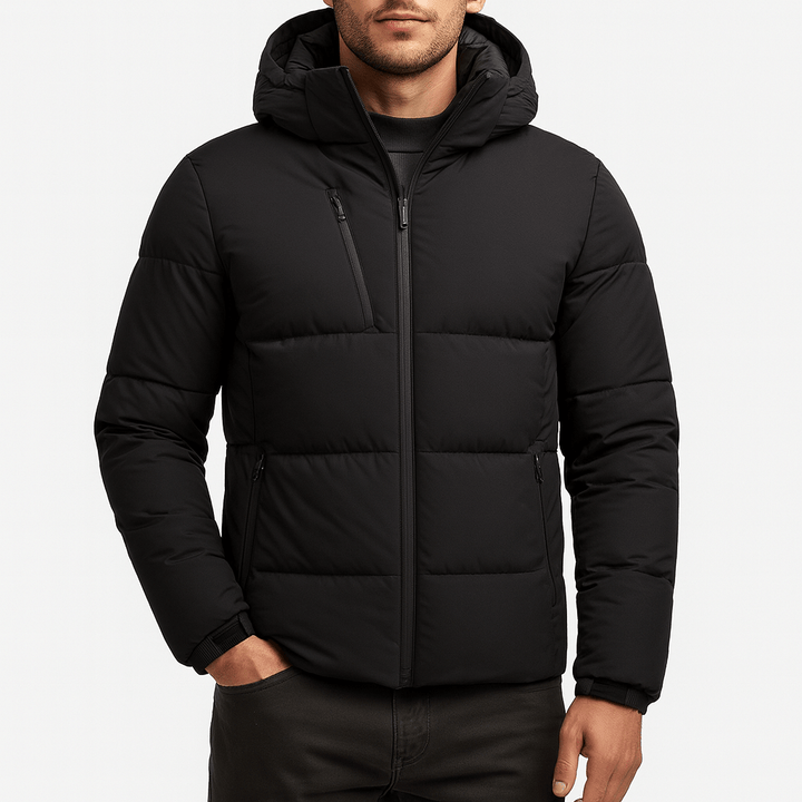 Unisex Puffer Jacket Insulated Warm Fit