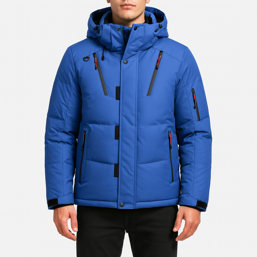 Unisex Puffer Jacket Insulated Warm Fit