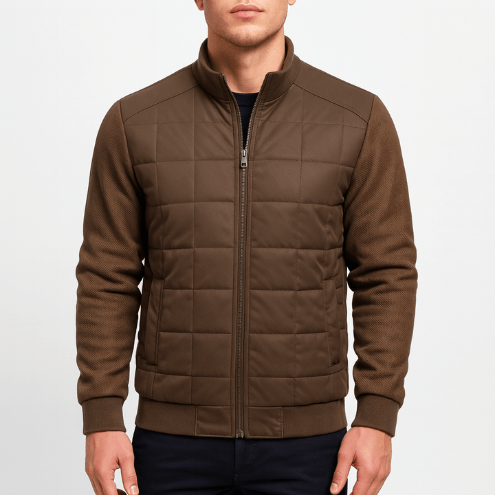 Mens Quilted Jacket Regular Fit