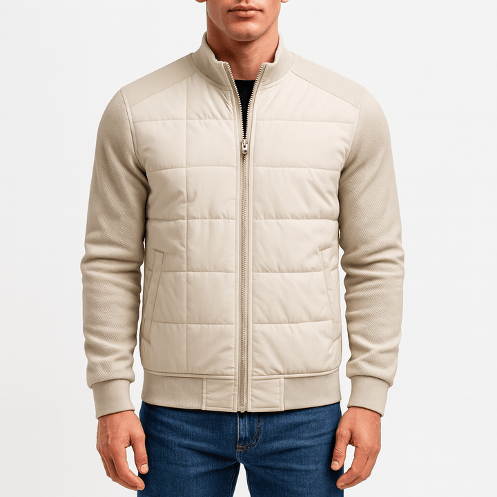 Mens Quilted Jacket Regular Fit
