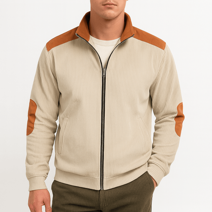Unisex Quilted Jacket Ribbed Fit