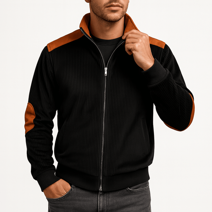 Unisex Quilted Jacket Ribbed Fit