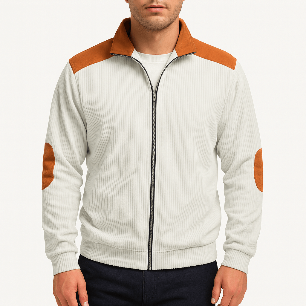 Unisex Quilted Jacket Ribbed Fit