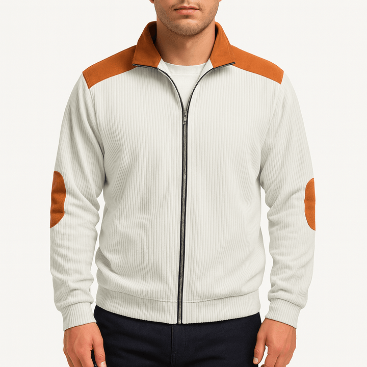 Unisex Quilted Jacket Ribbed Fit