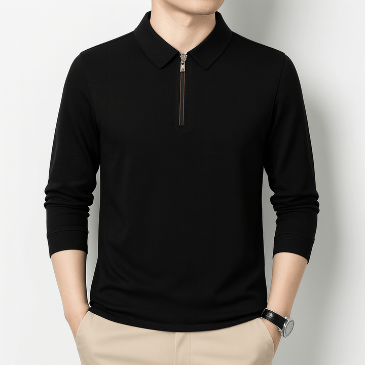 Unisex Half-Zip Sweater Relaxed Fit