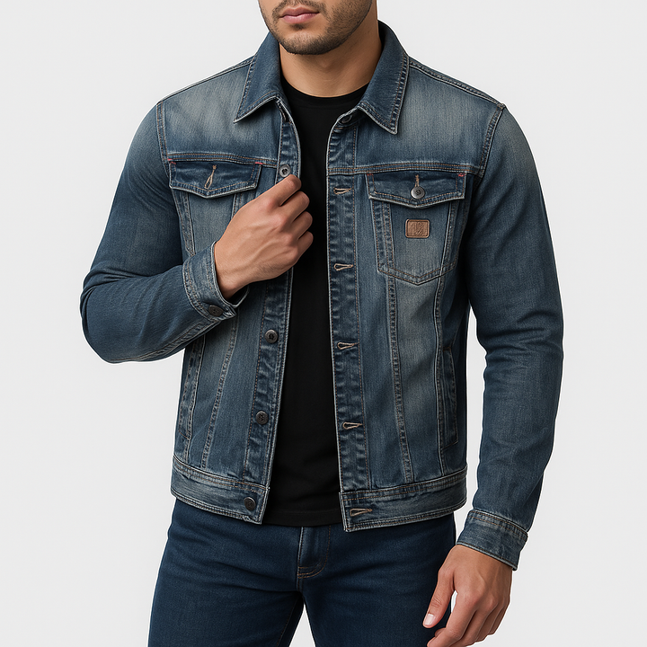Unisex Denim Jacket Classic Fit - BritishMode