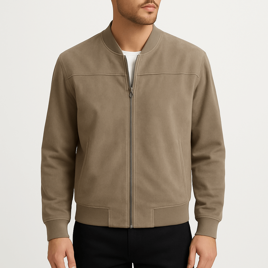 Mens Suede Jacket Retro Style - BritishMode