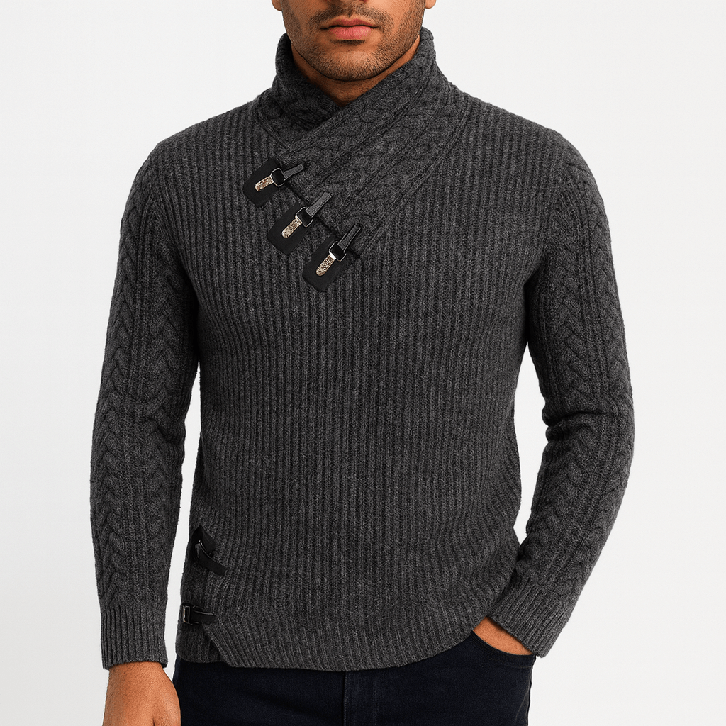 Mens Slim Fit Knit Sweater