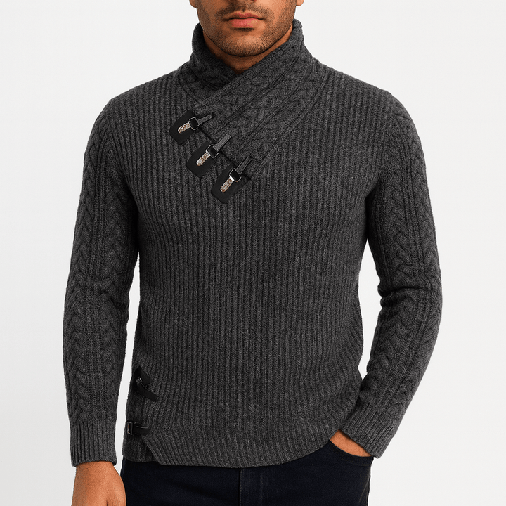 Mens Slim Fit Knit Sweater