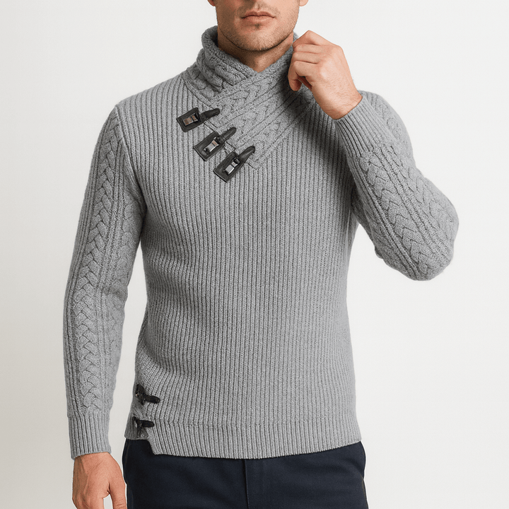 Mens Slim Fit Knit Sweater