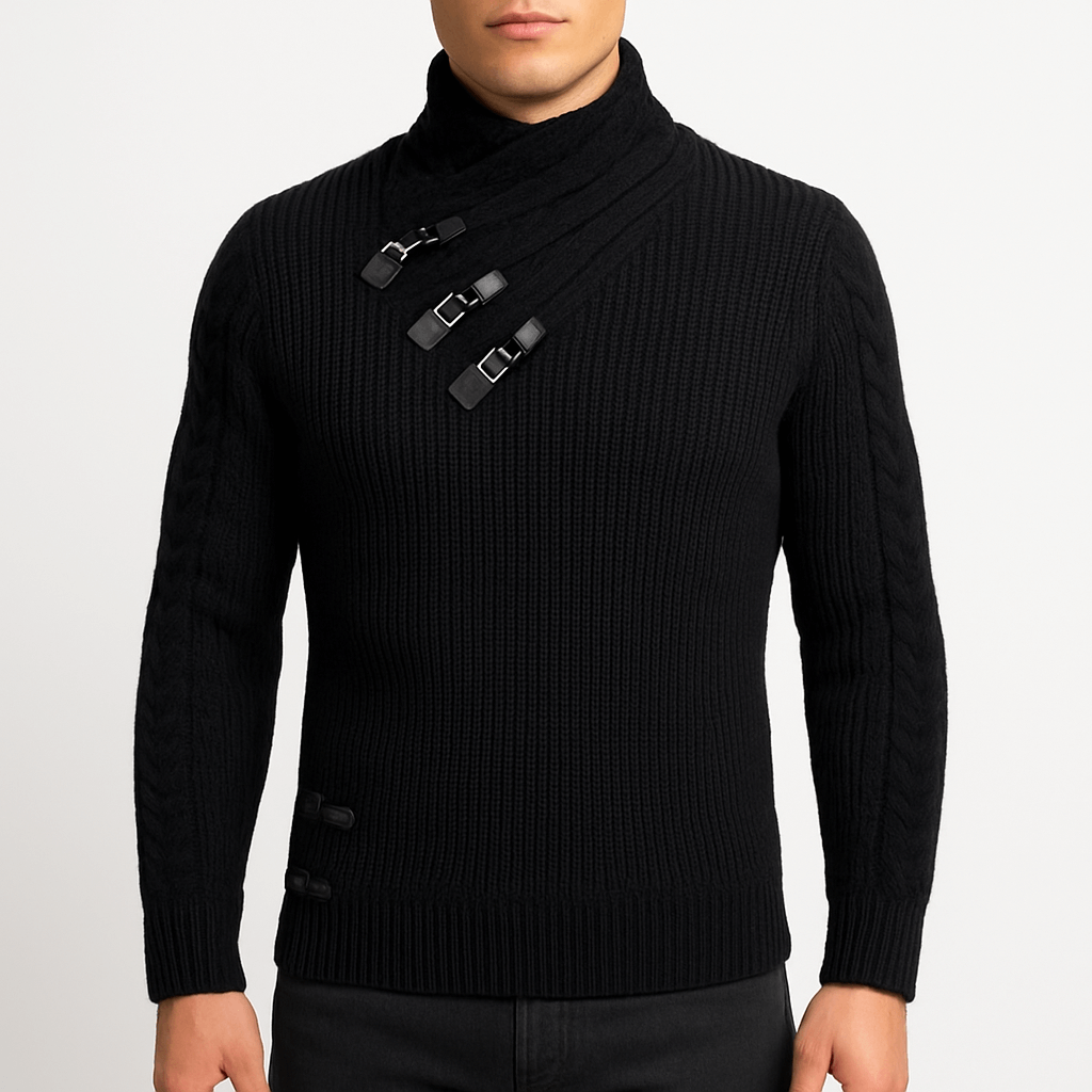 Mens Slim Fit Knit Sweater