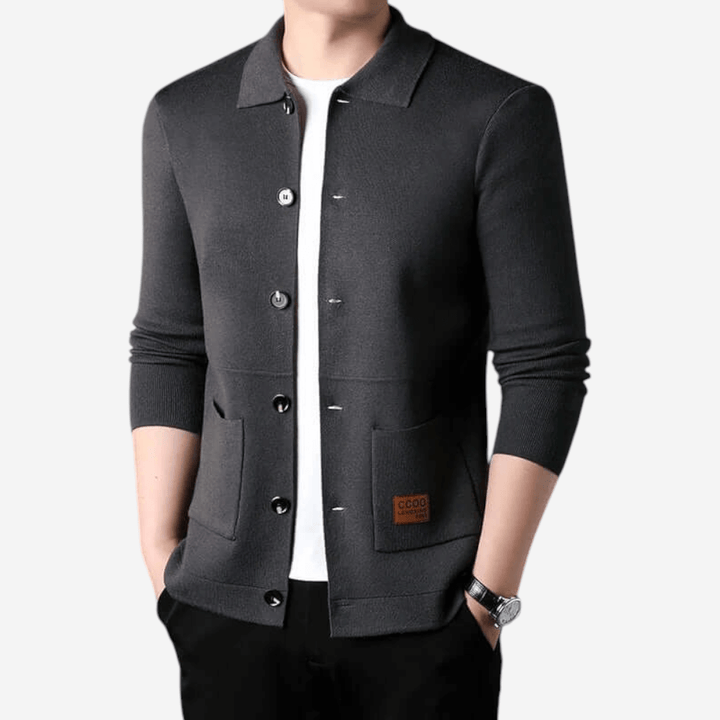 Womens Slim Knit Cardigan Fitted Style