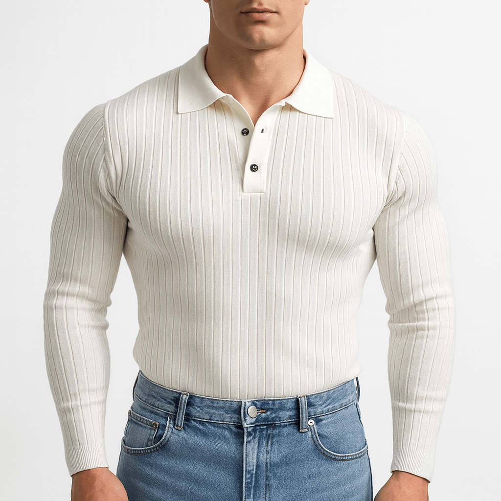 Womens Slim Knit Sweater Fitted Style - BritishMode