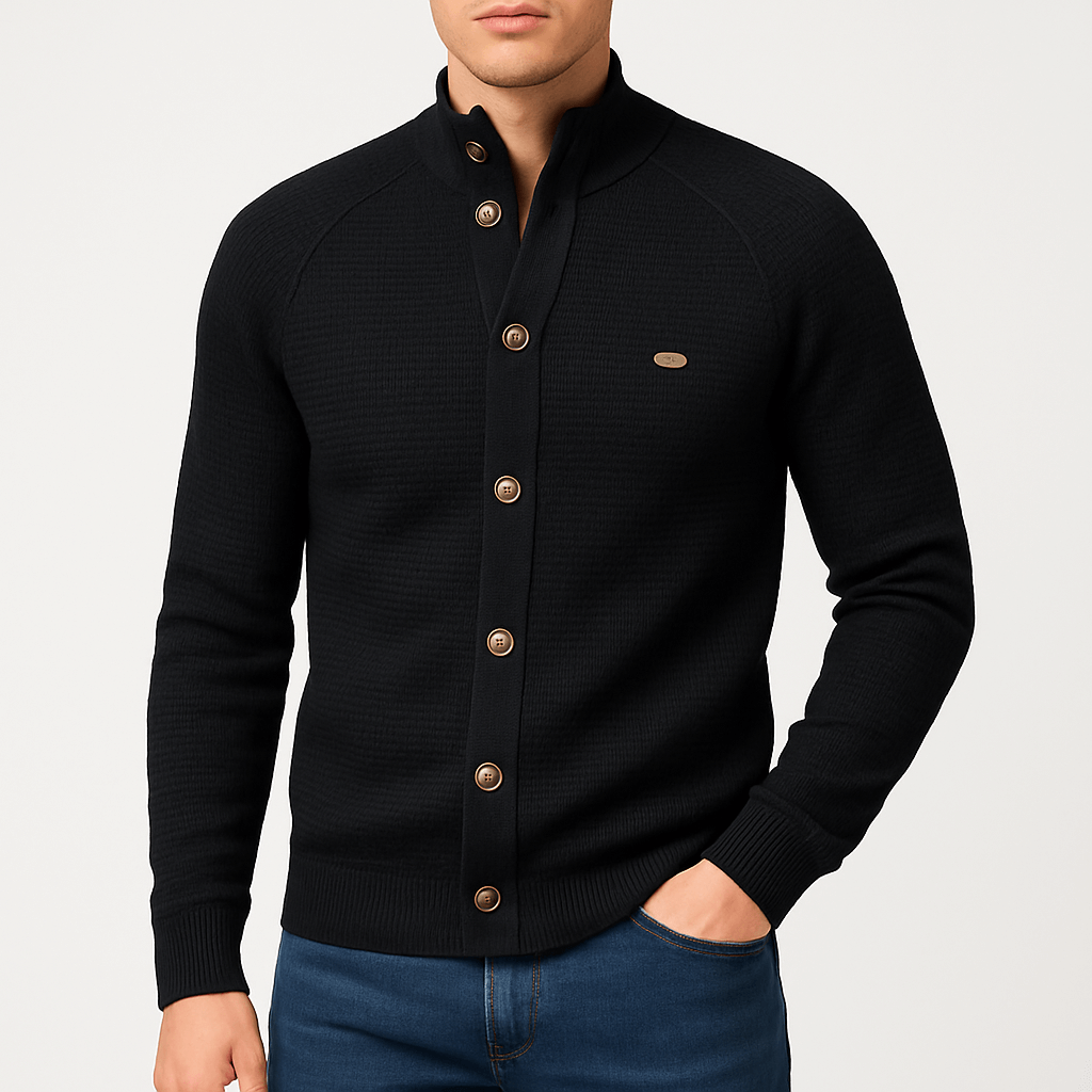 Unisex Slim Fit Knit Sweatshirt