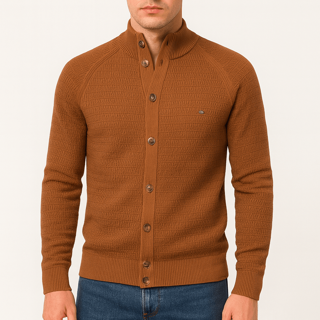 Unisex Slim Fit Knit Sweatshirt