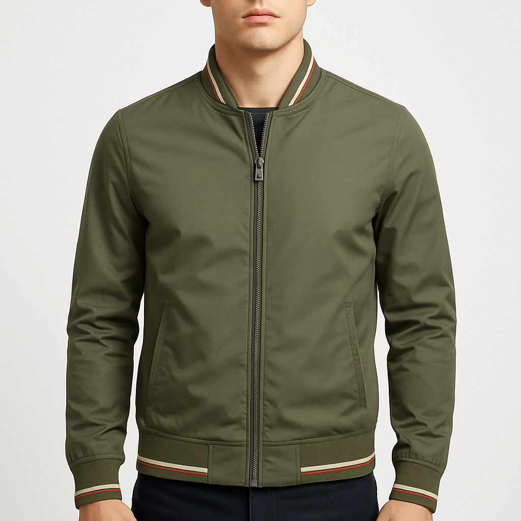 Unisex Bomber Jacket Lightweight Casual Fit - BritishMode