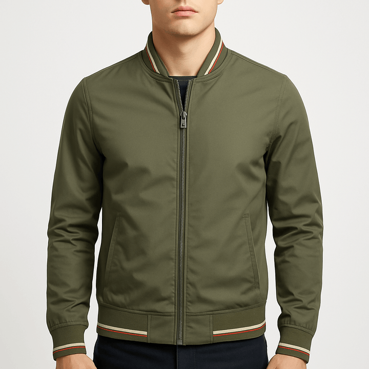Unisex Bomber Jacket Lightweight Casual Fit - BritishMode