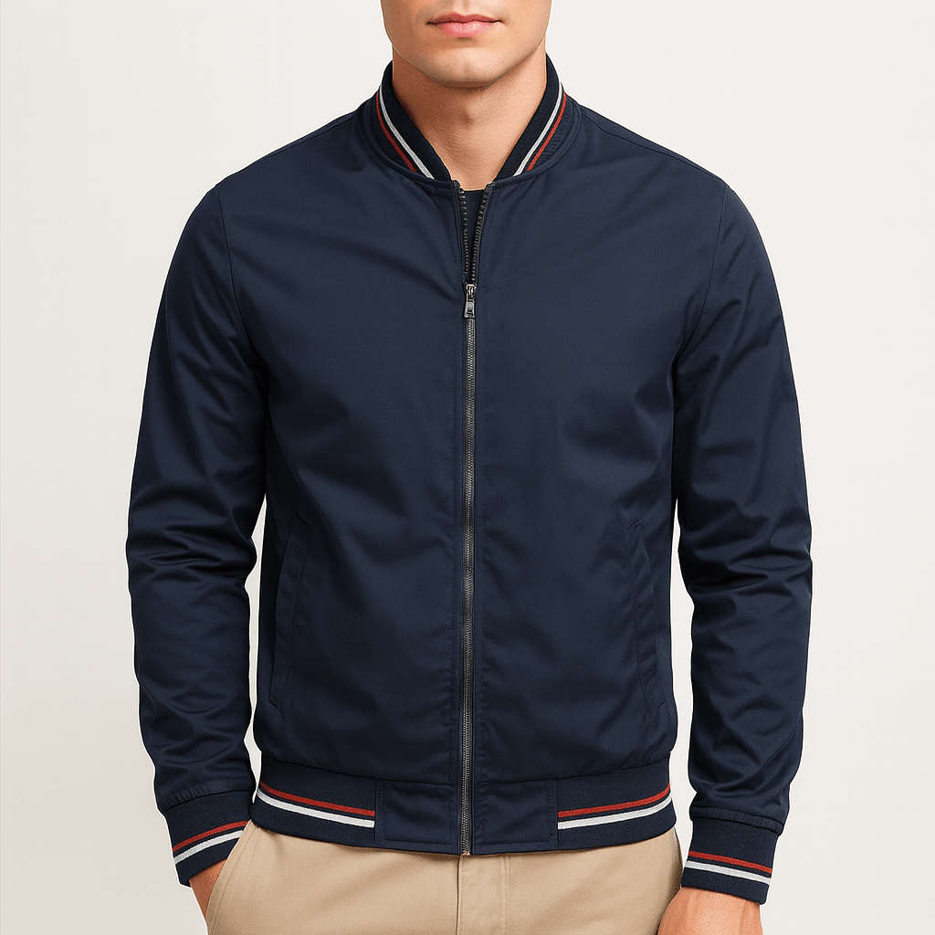 Unisex Bomber Jacket Lightweight Casual Fit
