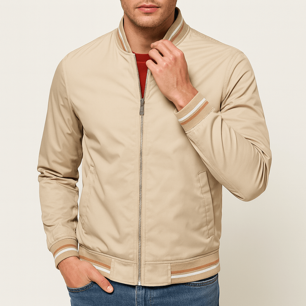 Unisex Bomber Jacket Lightweight Casual Fit