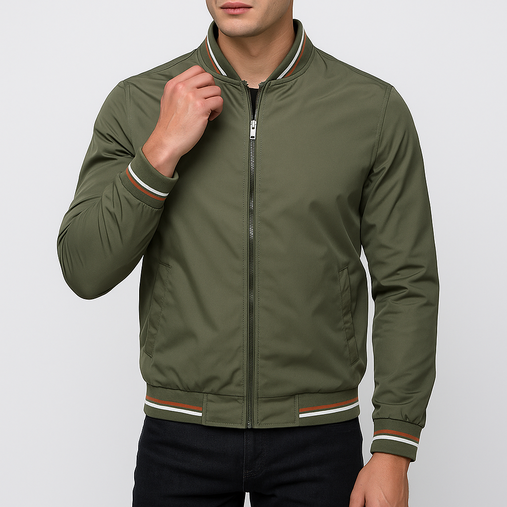 Unisex Bomber Jacket Lightweight Summer Fit - BritishMode
