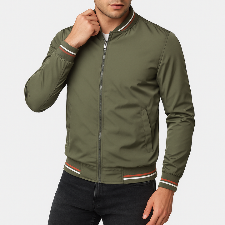Unisex Bomber Jacket Lightweight Summer Fit