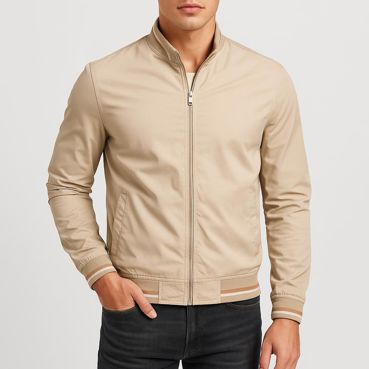 Unisex Bomber Jacket Lightweight Summer Fit