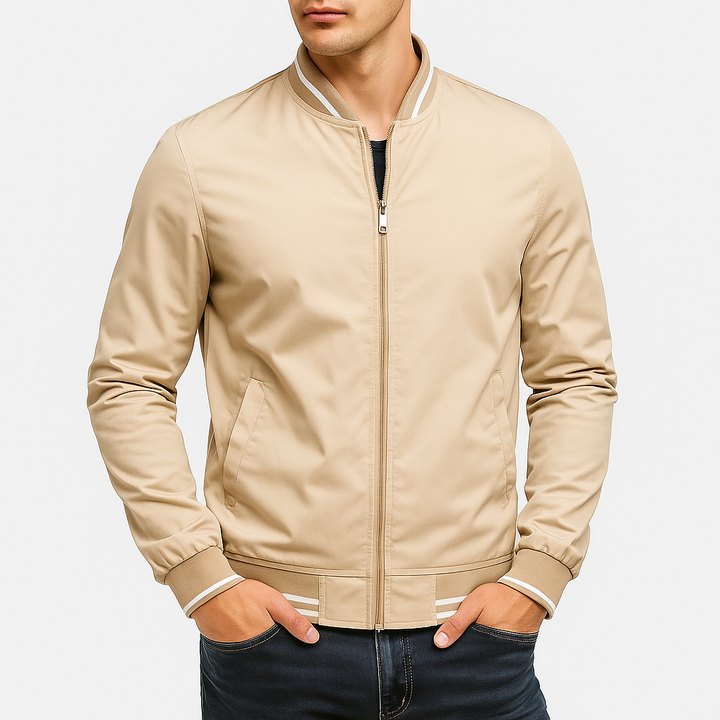 Unisex Bomber Jacket Lightweight Summer Fit
