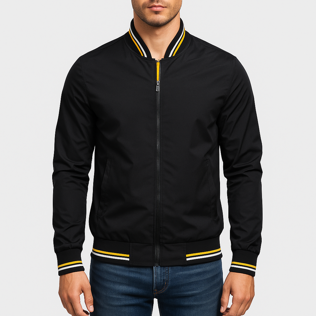 Unisex Bomber Jacket Lightweight Summer Fit