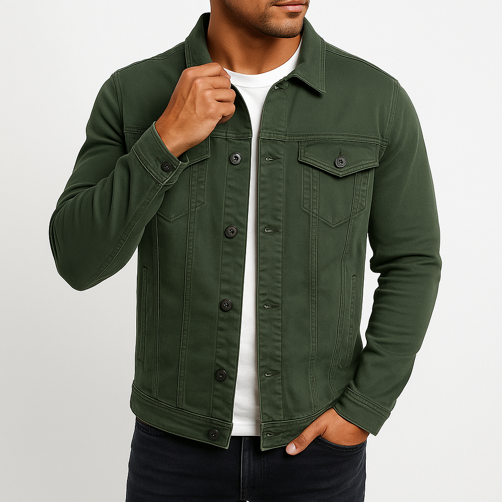 Unisex Denim Jacket Casual Fit