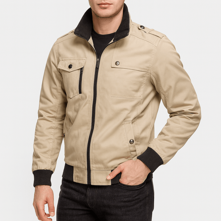 Mens Bomber Jacket Utility Style