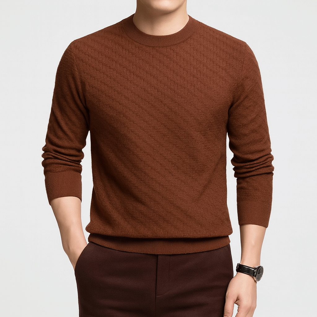 Unisex Sweater Cotton Blend Regular Fit