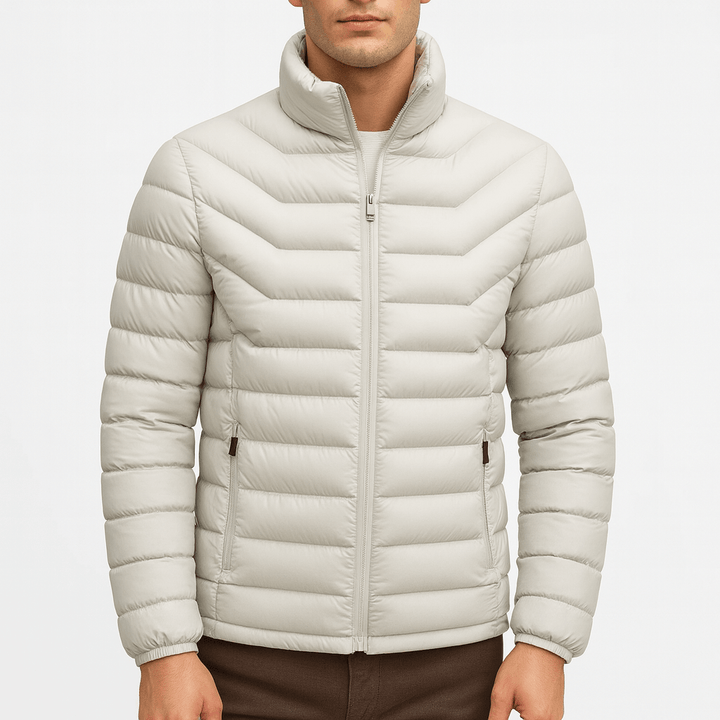 Unisex Puffer Jacket Water-Repellent Insulated Fit - BritishMode