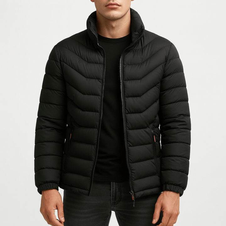 Unisex Puffer Jacket Water-Repellent Insulated Fit