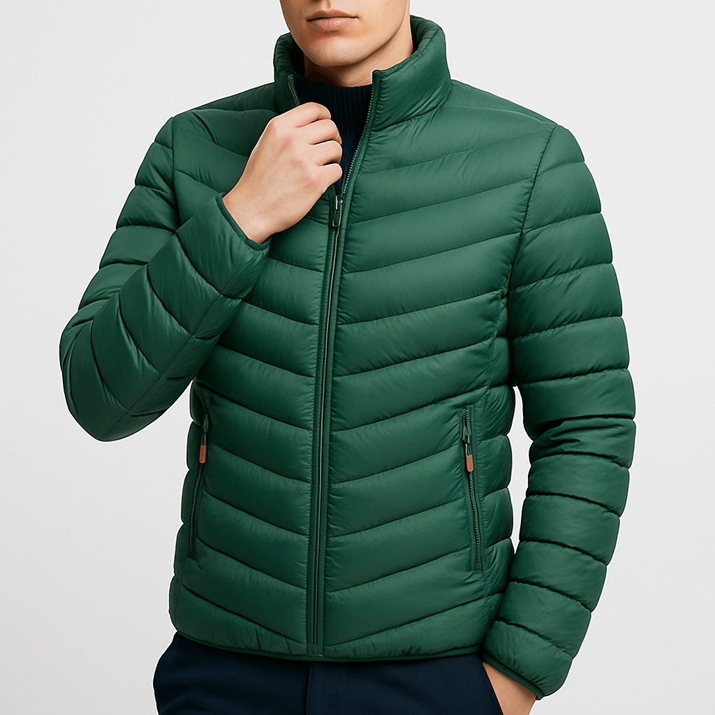Unisex Puffer Jacket Water-Repellent Insulated Fit
