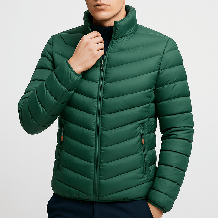 Unisex Puffer Jacket Water-Repellent Insulated Fit