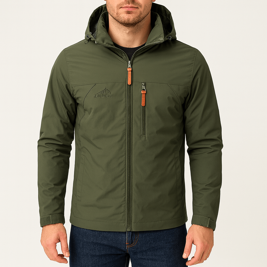 Unisex Waterproof Rain Jacket with Hood - BritishMode