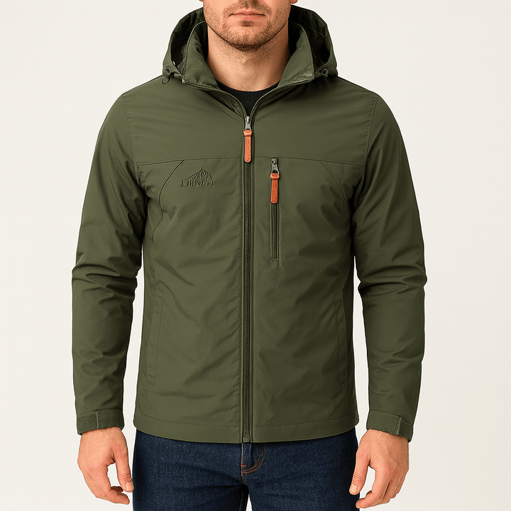 Unisex Waterproof Rain Jacket with Hood - BritishMode