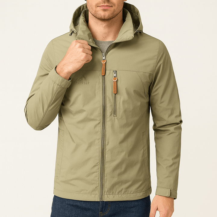 Unisex Waterproof Rain Jacket with Hood