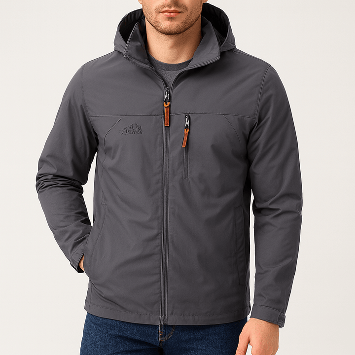 Unisex Waterproof Rain Jacket with Hood
