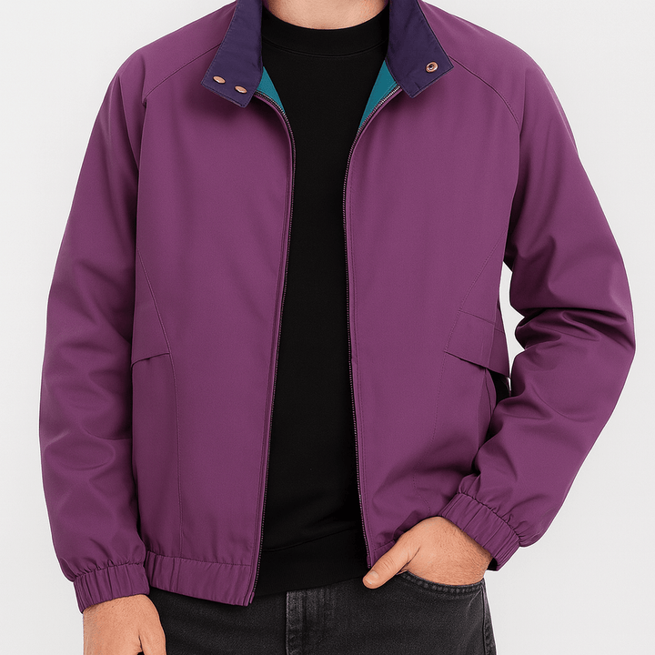 Unisex Casual Windbreaker Jacket Lightweight Fit